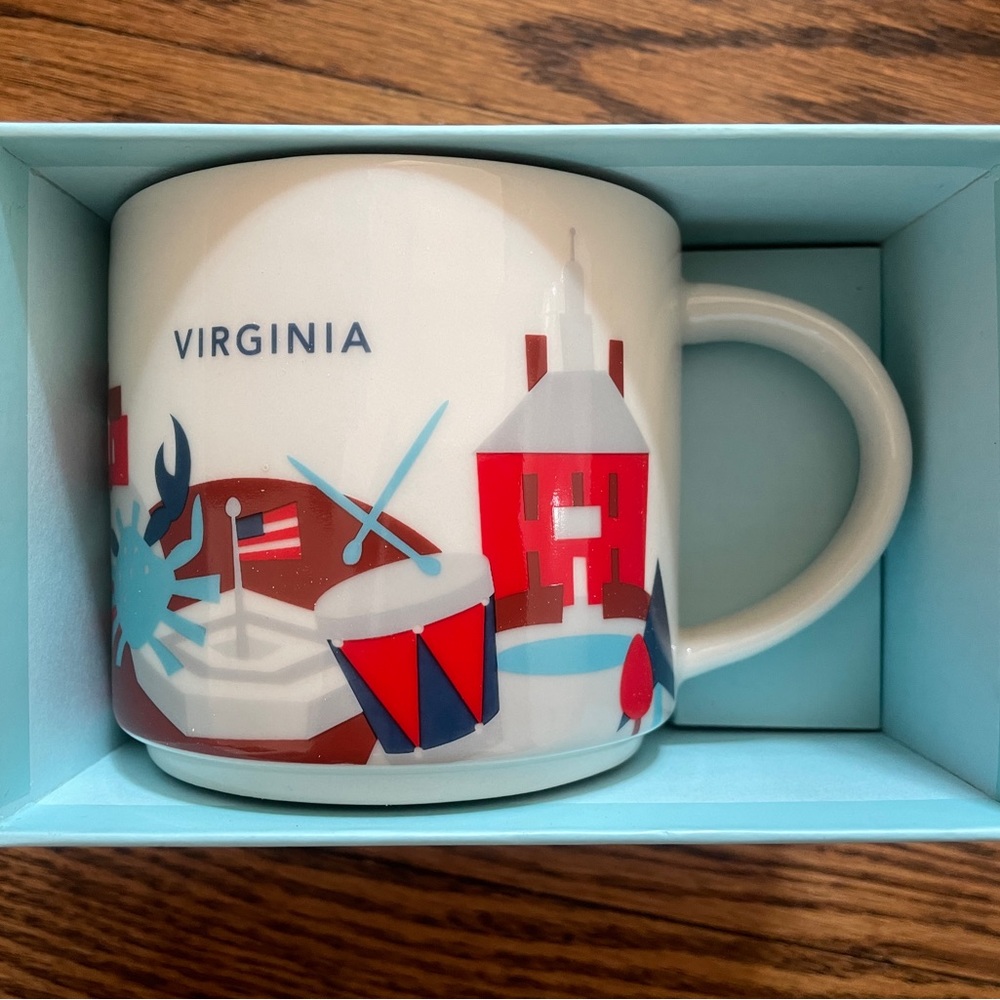 Starbucks Virginia You Are Here Mug